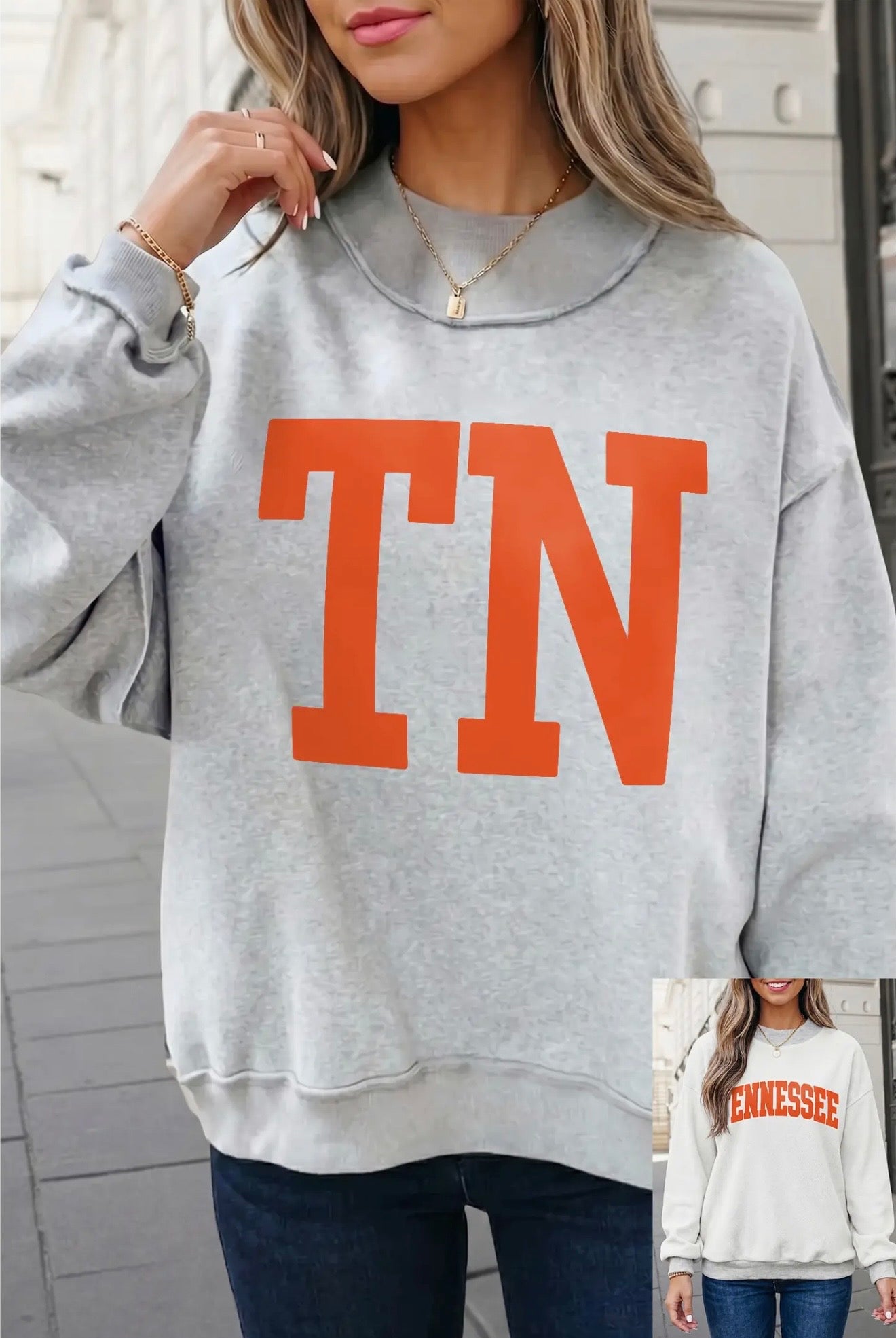 *Pre-Order* Women’s Reversible Mockneck TN Sweatshirt