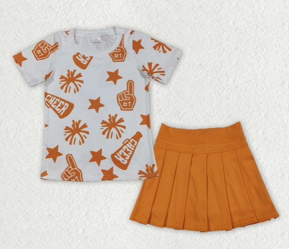 *Pre-Order* Girls Cheer Top and Skort Set