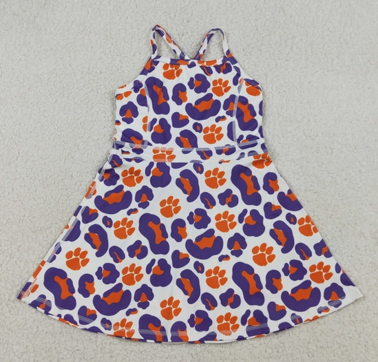 *Pre-Order* Girls Gameday Leopard Active Dress
