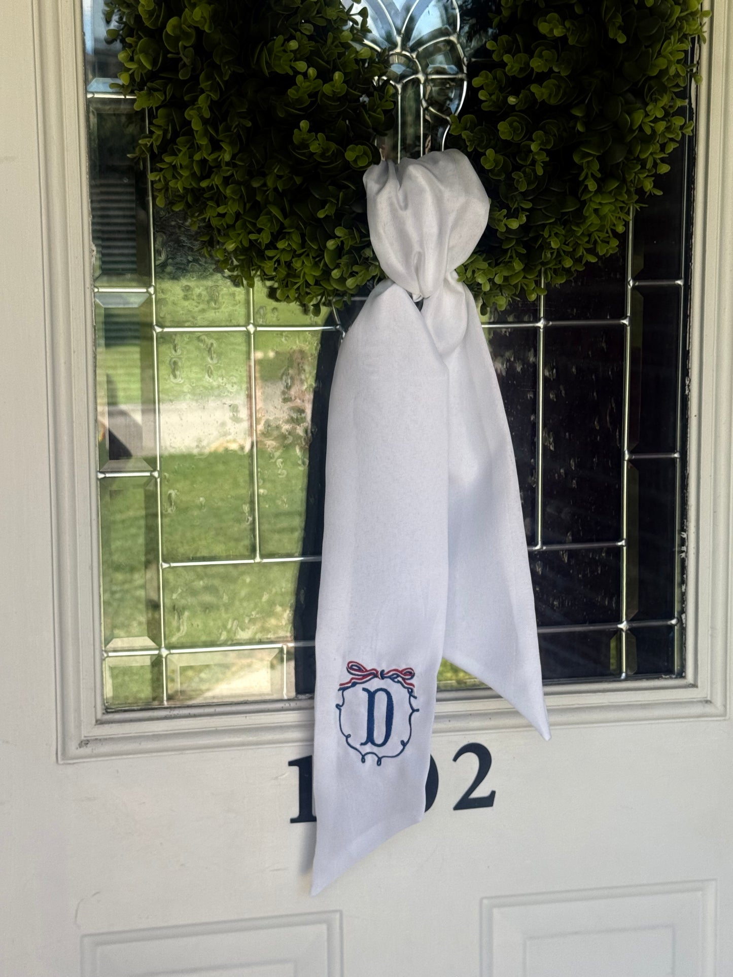 Patriotic Wreath Sash