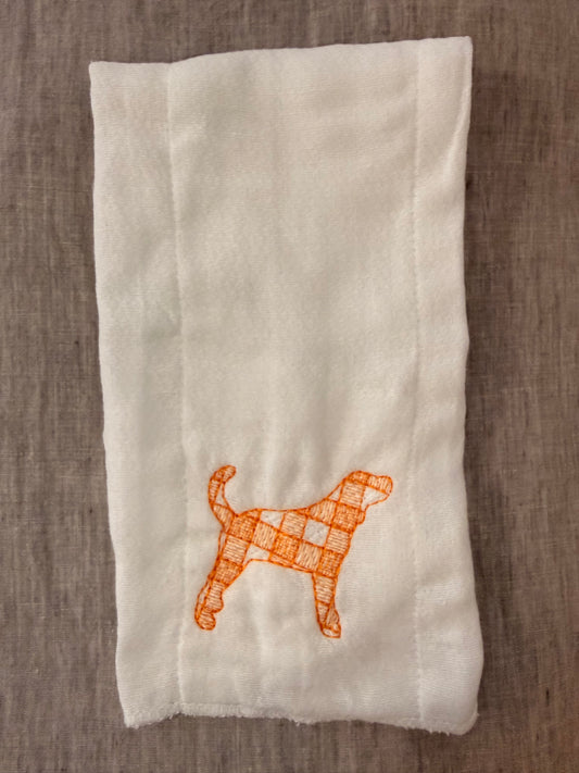 Hound Dog Burp Cloth