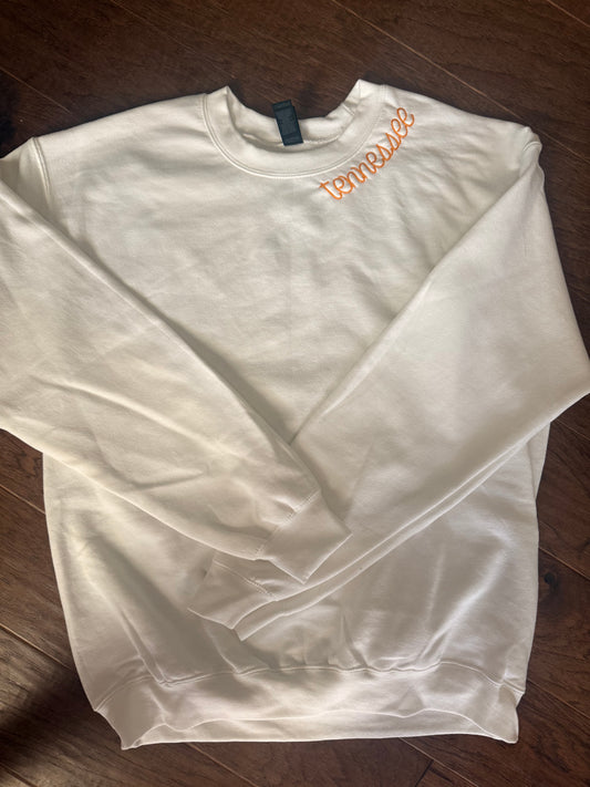 Women’s Chain Stitch Collar Sweatshirt
