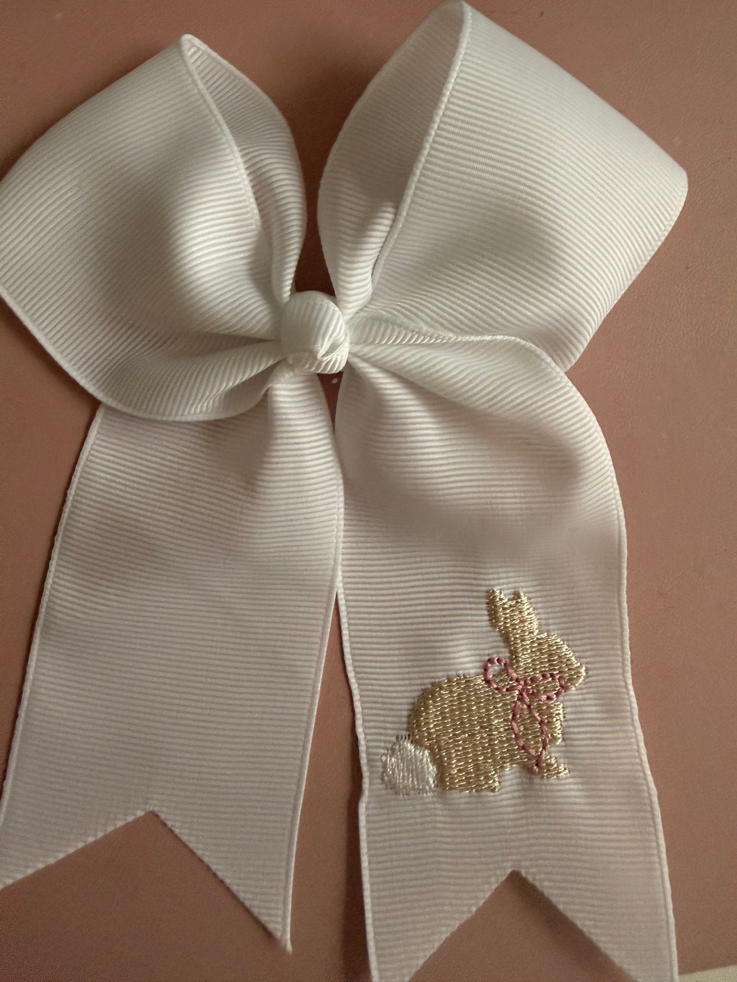 5 inch Claw clip Bunny Bow