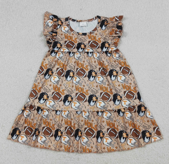 *Pre-Order* Girls Gameday Hound Dog Dress