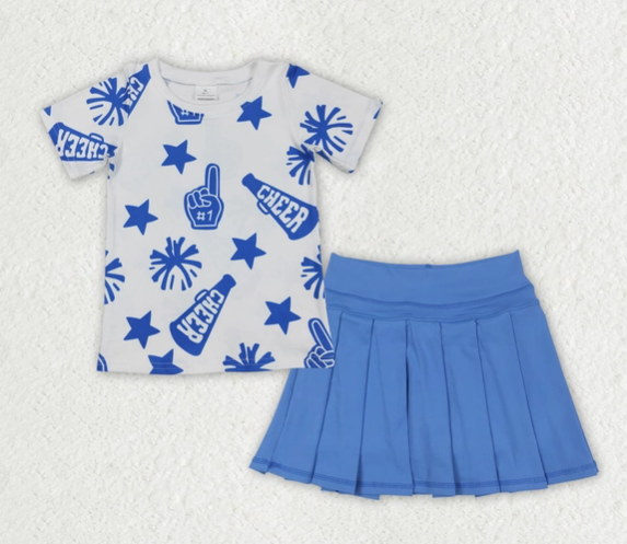 *Pre-Order* Girls Cheer Top and Skort Set