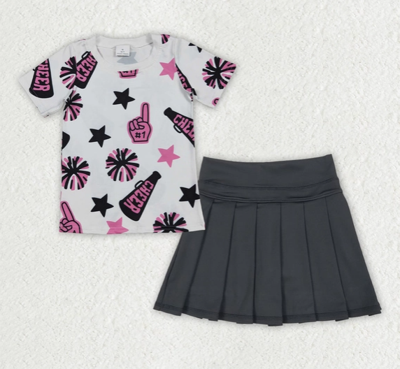 *Pre-Order* Girls Cheer Top and Skort Set