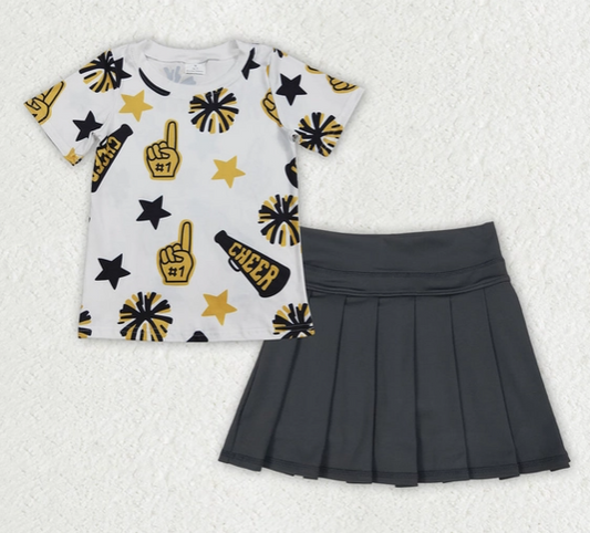 *Pre-Order* Girls Cheer Top and Skort Set