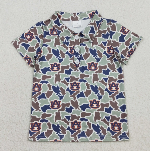 *Pre-Order* Boys Gameday Camo Polo