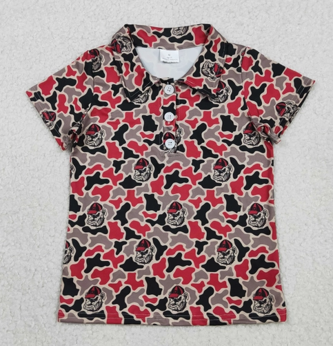*Pre-Order* Boys Gameday Camo Polo