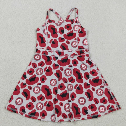 *Pre-Order* Girls Gameday Leopard Active Dress